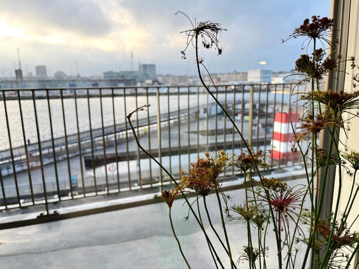 Apartment Directly To Seafront Of Bassin 7 With Big Balcony And Free Parking Århus Extérieur photo