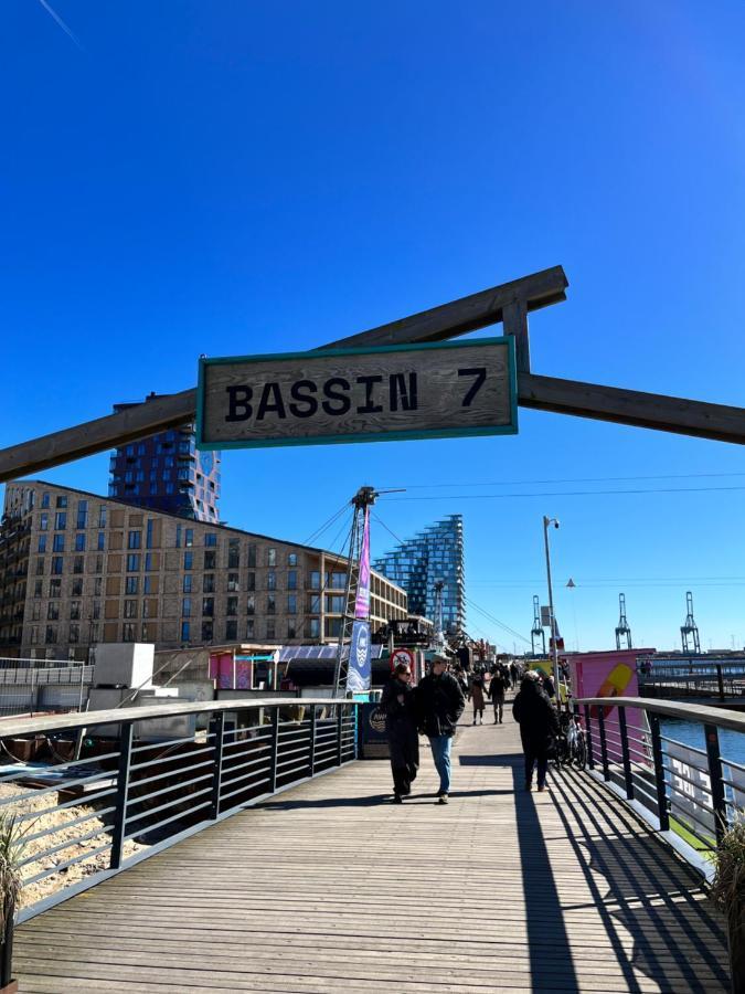 Apartment Directly To Seafront Of Bassin 7 With Big Balcony And Free Parking Århus Extérieur photo